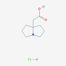 Picture of Tetrahydro-1H-pyrrolizine-7a(5H)-acetic acid hydrochloride