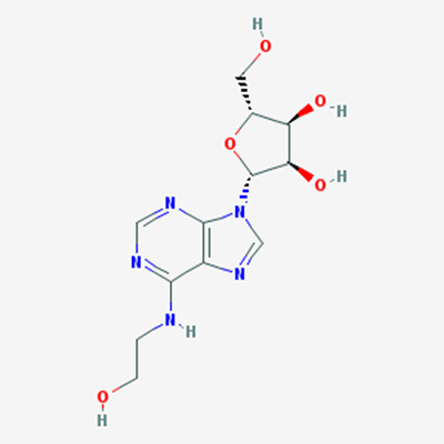 Picture of (2R,3R,4S,5R)-2-(6-((2-Hydroxyethyl)amino)-9H-purin-9-yl)-5-(hydroxymethyl)tetrahydrofuran-3,4-diol