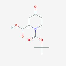 Picture of 1-(tert-Butoxycarbonyl)-4-oxopiperidine-2-carboxylic acid