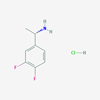 Picture of (S)-1-(3,4-Difluorophenyl)ethanamine hydrochloride