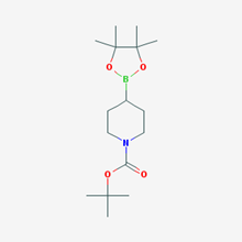 Picture of tert-Butyl 4-(4,4,5,5-tetramethyl-1,3,2-dioxaborolan-2-yl)piperidine-1-carboxylate