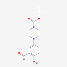 Picture of tert-Butyl 4-(3-formyl-4-hydroxyphenyl)piperazine-1-carboxylate