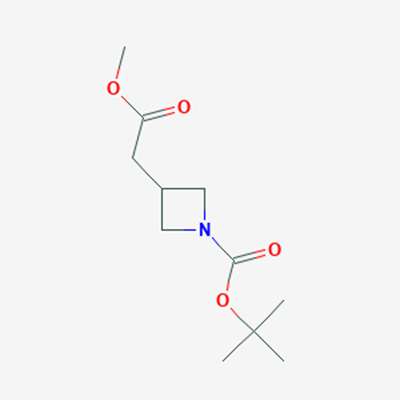 Picture of tert-Butyl 3-(2-methoxy-2-oxoethyl)azetidine-1-carboxylate