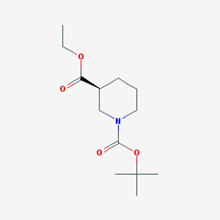 Picture of 1,3-Piperidinedicarboxylic acid, 1-(1,1-dimethylethyl) 3-ethyl ester, (3S)- (9CI)