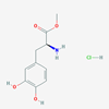 Picture of (S)-Methyl 2-amino-3-(3,4-dihydroxyphenyl)propanoate hydrochloride