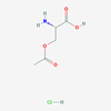 Picture of (S)-3-Acetoxy-2-aminopropanoic acid hydrochloride