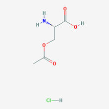 Picture of (S)-3-Acetoxy-2-aminopropanoic acid hydrochloride