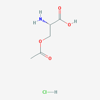 Picture of (S)-3-Acetoxy-2-aminopropanoic acid hydrochloride