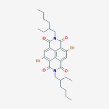 Picture of 4,9-Dibromo-2,7-bis(2-ethylhexyl)benzo[lmn][3,8]phenanthroline-1,3,6,8(2H,7H)-tetraone