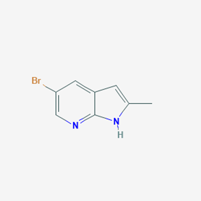 Picture of 5-Bromo-2-methyl-7-azaindole