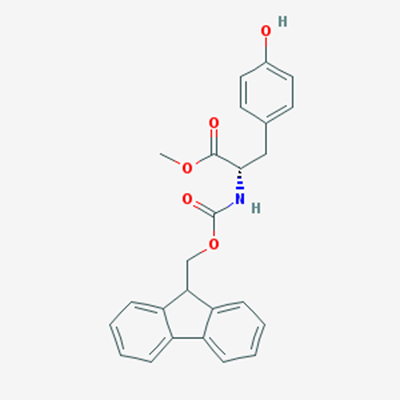 Picture of (S)-Methyl 2-((((9H-fluoren-9-yl)methoxy)carbonyl)amino)-3-(4-hydroxyphenyl)propanoate