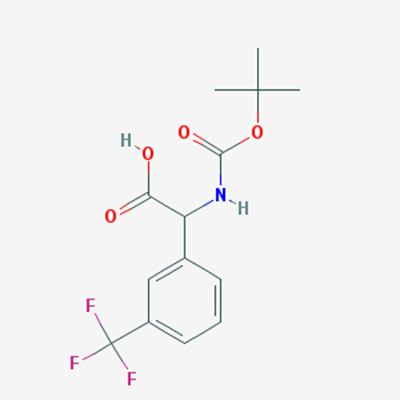 Picture of N-Boc-2-(3-trifluoromethylphenyl)-DL-glycine