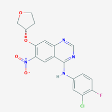 Picture of (S)-N-(3-Chloro-4-fluorophenyl)-6-nitro-7-((tetrahydrofuran-3-yl)oxy)quinazolin-4-amine