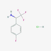 Picture of (S)-2,2,2-Trifluoro-1-(4-fluorophenyl)ethanamine hydrochloride