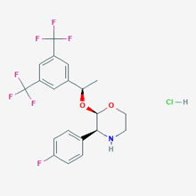 Picture of (2R,3S)-2-((R)-1-(3,5-Bis(trifluoromethyl)phenyl)ethoxy)-3-(4-fluorophenyl)morpholine hydrochloride