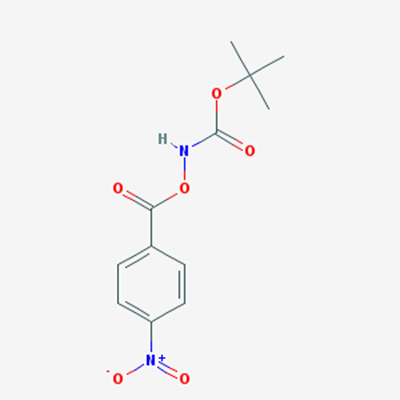 Picture of tert-Butyl (4-nitrobenzoyl)oxycarbamate