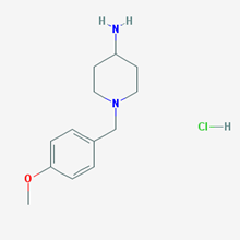 Picture of 1-(4-Methoxybenzyl)piperidin-4-amine hydrochloride