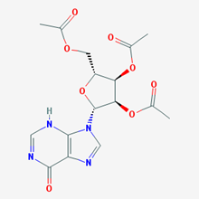 Picture of (2R,3R,4R,5R)-2-(Acetoxymethyl)-5-(6-oxo-1H-purin-9(6H)-yl)tetrahydrofuran-3,4-diyl diacetate