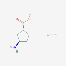 Picture of (1R,3R)-3-Aminocyclopentanecarboxylic acid hydrochloride