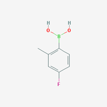 Picture of 2-Methyl-4-fluorophenylboronic acid