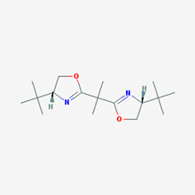 Picture of (4R,4R)-2,2-(Propane-2,2-diyl)bis(4-(tert-butyl)-4,5-dihydrooxazole)