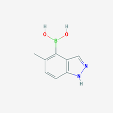 Picture of (5-Methyl-1H-indazol-4-yl)boronic acid