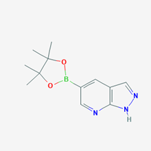 Picture of 5-(4,4,5,5-Tetramethyl-1,3,2-dioxaborolan-2-yl)-1H-pyrazolo[3,4-b]pyridine