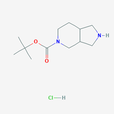 Picture of tert-Butyl hexahydro-1H-pyrrolo[3,4-c]pyridine-5(6H)-carboxylate hydrochloride