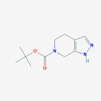 Picture of tert-Butyl 4,5-dihydro-1H-pyrazolo[3,4-c]pyridine-6(7H)-carboxylate