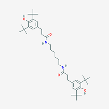 Picture of N,N-(Hexane-1,6-diyl)bis(3-(3,5-di-tert-butyl-4-hydroxyphenyl)propanamide)