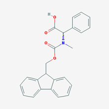 Picture of (S)-2-((((9H-Fluoren-9-yl)methoxy)carbonyl)(methyl)amino)-2-phenylacetic acid