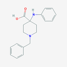 Picture of 1-Benzyl-4-(phenylamino)piperidine-4-carboxylic acid