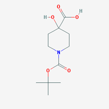 Picture of 1-(tert-Butoxycarbonyl)-4-hydroxypiperidine-4-carboxylic acid