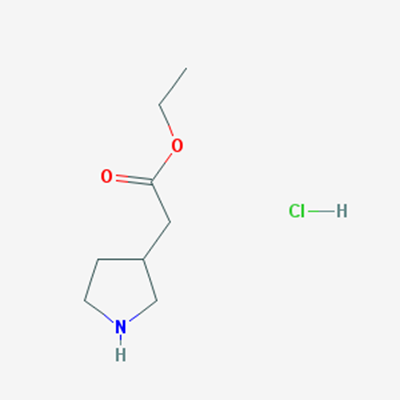 Picture of Ethyl 2-(pyrrolidin-3-yl)acetate hydrochloride