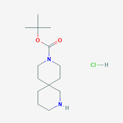 Picture of tert-Butyl 2,9-diazaspiro[5.5]undecane-9-carboxylate hydrochloride