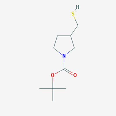 Picture of tert-Butyl 3-(mercaptomethyl)pyrrolidine-1-carboxylate