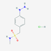 Picture of 1-(4-Hydrazinylphenyl)-N-methylmethanesulfonamide hydrochloride