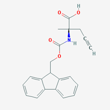 Picture of (R)-2-((((9H-Fluoren-9-yl)methoxy)carbonyl)amino)-2-methylpent-4-ynoic acid