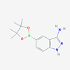 Picture of 5-(4,4,5,5-Tetramethyl-1,3,2-dioxaborolan-2-yl)-1H-indazol-3-amine