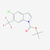 Picture of tert-Butyl 5-chloro-6-(trifluoromethyl)-1H-indole-1-carboxylate