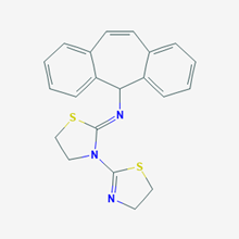 Picture of N-(3-(4,5-Dihydrothiazol-2-yl)thiazolidin-2-ylidene)-5H-dibenzo[a,d][7]annulen-5-amine