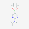 Picture of N-Isopropyl-5-(4,4,5,5-tetramethyl-1,3,2-dioxaborolan-2-yl)pyrimidin-2-amine