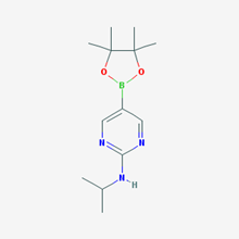 Picture of N-Isopropyl-5-(4,4,5,5-tetramethyl-1,3,2-dioxaborolan-2-yl)pyrimidin-2-amine