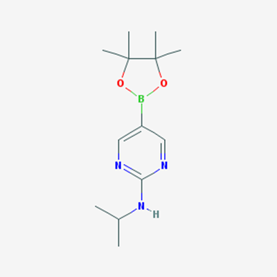 Picture of N-Isopropyl-5-(4,4,5,5-tetramethyl-1,3,2-dioxaborolan-2-yl)pyrimidin-2-amine