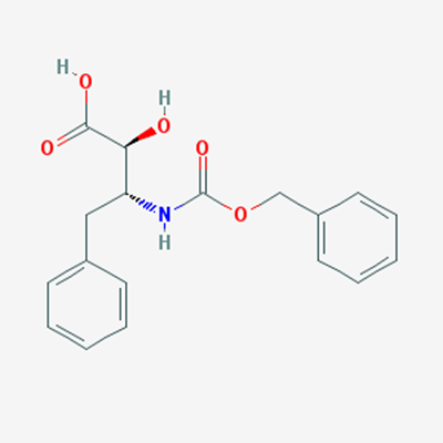 Picture of (2S,3R)-3-(((Benzyloxy)carbonyl)amino)-2-hydroxy-4-phenylbutanoic acid