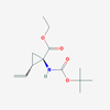 Picture of (1R,2S)-Ethyl 1-((tert-butoxycarbonyl)amino)-2-vinylcyclopropanecarboxylate