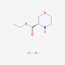 Picture of (S)-Ethyl morpholine-3-carboxylate hydrochloride