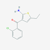 Picture of (2-Amino-5-ethylthiophen-3-yl)(2-chlorophenyl)methanone