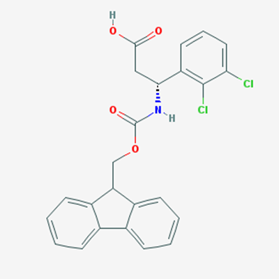 Picture of (R)-3-((((9H-Fluoren-9-yl)methoxy)carbonyl)amino)-3-(2,3-dichlorophenyl)propanoic acid