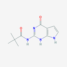 Picture of N-(4-Oxo-4,7-dihydro-1H-pyrrolo[2,3-d]pyrimidin-2-yl)pivalamide